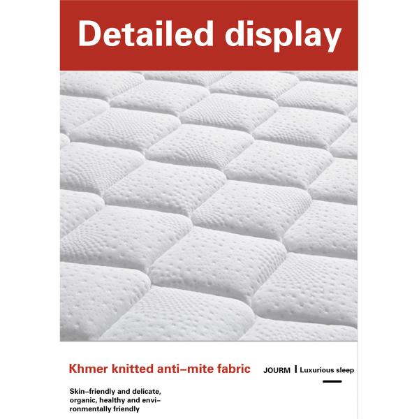 Comfort JOURM Natural Latex Nine-Zone Independent Spring Anti-Mite Dehumidification Technology 3D Mesh Cloth