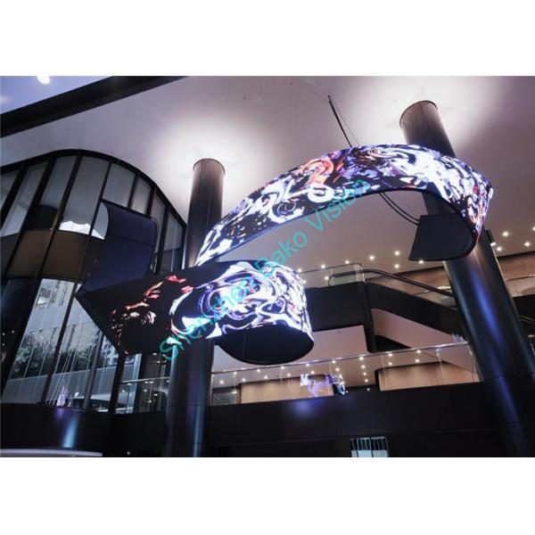 Irregular P2.5 P3 P4 High Quality Bendable Small Flexible Indoor Advertising LED Display Panels with Soft Rubber Module