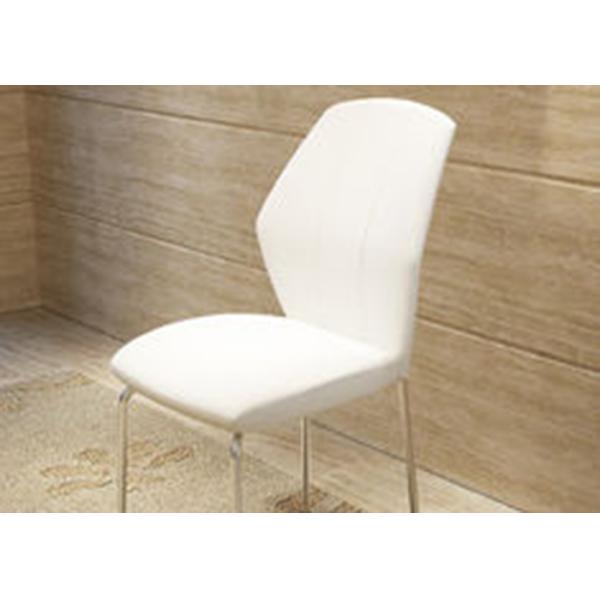 Fabric Upholstered Restaurant 92cm Contemporary Metal Dining Chairs Luxury