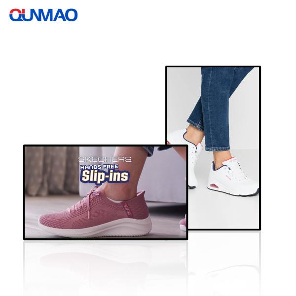 High Brightness 1000nits 4K Ultra HD Resolution Retail Store Display with Cloud-Based CMS Integration Digital Signage