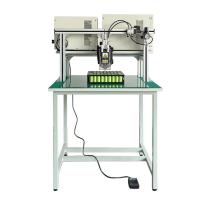 Gantry Pneumatic Manual Lithium Cylindrical Battery Spot Welding Machine 18650 21700