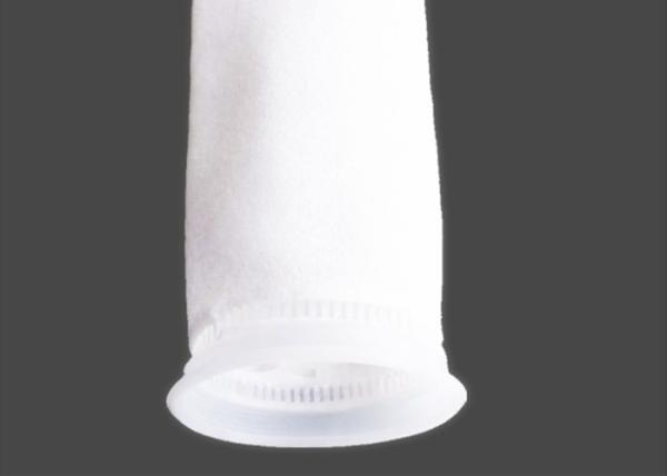 0.3um - 600um Accuracy Liquid Filter Bag Non Woven PP PE Material Liquid Solid Separation