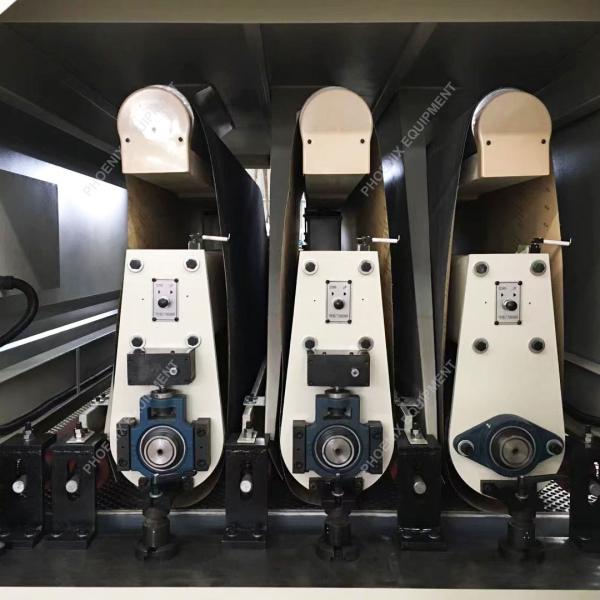 190mm Third Roller Diameter Double-Sided Sanding Machine for Wooden Boards at 0.6Mpa