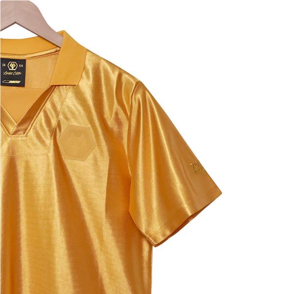 Wolves saison 2025-2026 70e anniversaire version commémorative du fan maillot de football