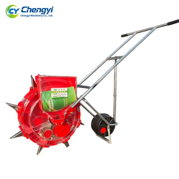 Wear-Resistant Hand Push Seeder Planter Smooth Labor-Saving Sowing For Agriculture