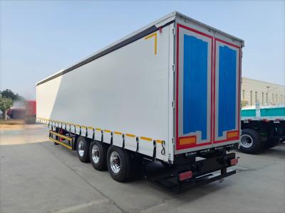 Versatile CIMC Tarped Semi-Trailer Frames New Design Durable Customizable for Cargo Protection for sale