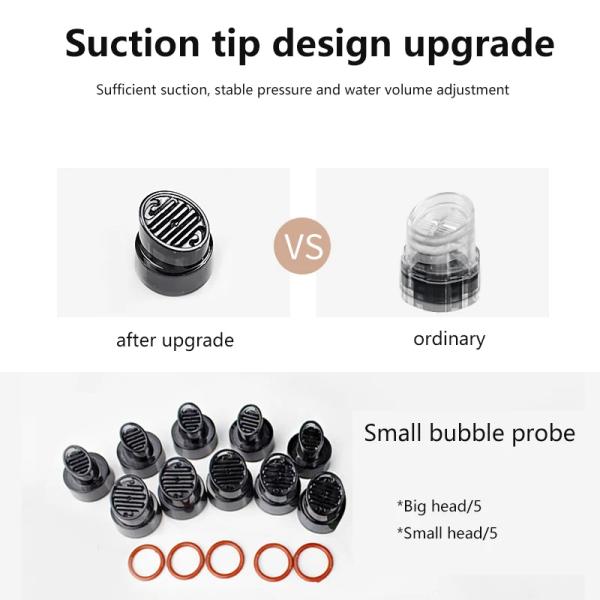 9-в-1 бриллиантовый пилинг-машина с кислородным струем воды для аква дермабразии глубокое очищение Кожа затягивание и лингирование