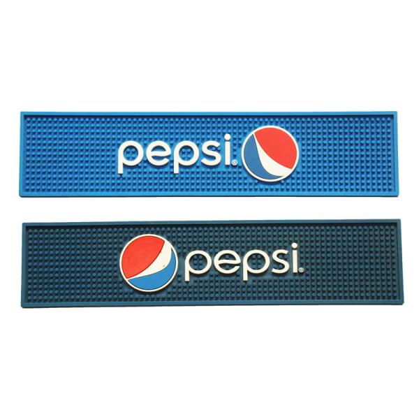 Disposable BM-004 Custom Rubber Beer Bar Mat Spill Mat Rail Drip Mat