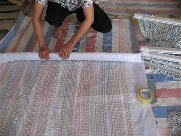 Aluminum Chain Door Curtain the best choice in Summer for Anti-mosquito and fly