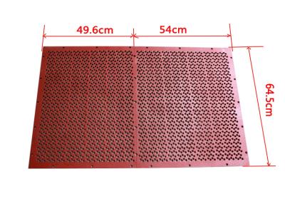 Placa de guiamento do jacquard da máquina de etiquetas de 2688 ganchos