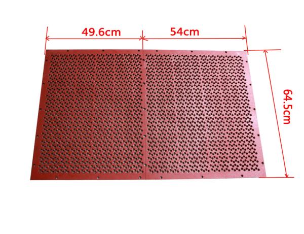 Placa de guiamento do jacquard da máquina de etiquetas de 2688 ganchos