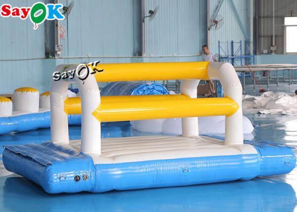 parque de flutuação da água do divertimento inflável comercial dos brinquedos da água 3x2x1.2mH