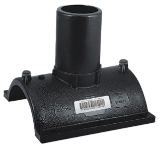 Pe80 Dn63 Electrofusion Branch Saddle , PE Electrofusion Fittings