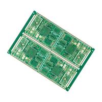 2 le double de carte PCB de la couche FR4 a dégrossi le panneau plaqué de cuivre de carte PCB