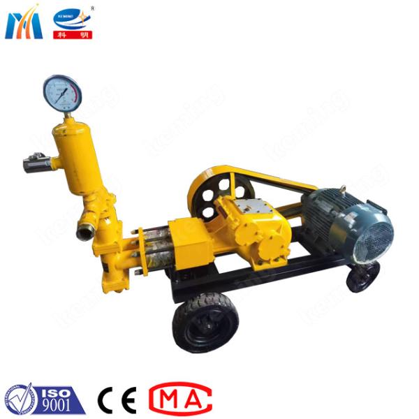 3 MPa Wheels Grouting Pumps Diesel Piston Mud Pump