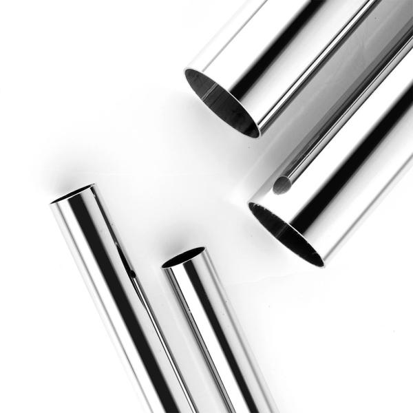202 Railing SS 304 Welded Pipe Mirror Finish Cold Rolled 0.6mm - 5mm
