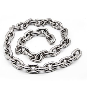 SS304 Non-magnetic Stainless Steel Chain with Customizable Thickness for