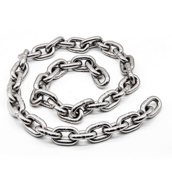 Heavy Duty Stainless Steel Chain with High Corrosion Resistance, AISI 304/316 Grade, and Precision Welded Links