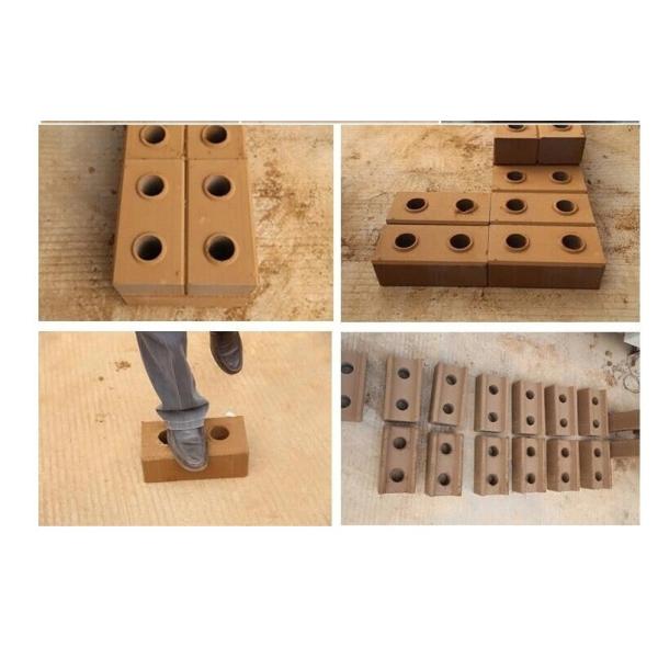 Manual Clay Brick Making Machine Diesel Hydraulic Burn-Free Hollow Brick Making Machine