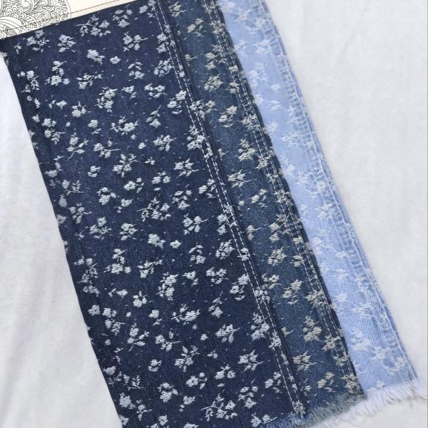 Autumn Winter Heavyweight Denim Fabric Casual Jacket Bow Jacquard Washed Design Stand Collar Boys Twill Washed 's Design