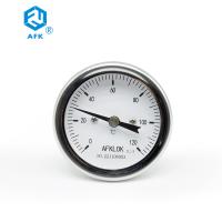 Pédé à cadran bimétallique industriel axial de corrosion de degré des thermomètres 0 - 120
