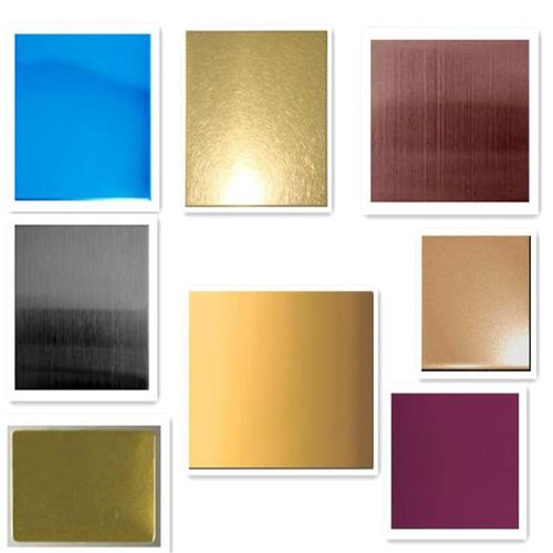 304 8K Finish Rose Gold Color Stainless Steel Sheet Decoration