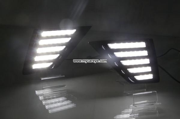 Opel Insignia Car DRL LED Daytime driving turn signal Fog Lights