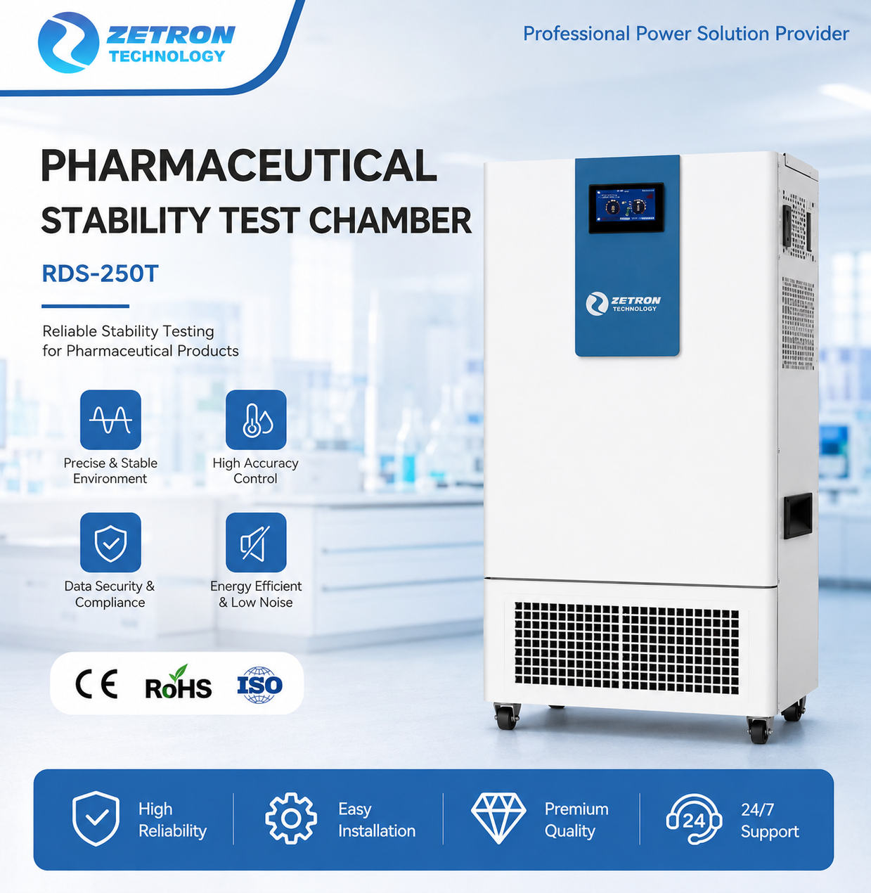 Pharmaceutical Stability Test Chamber for Stability Testing RDS-250T