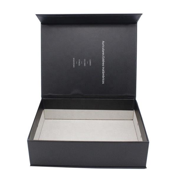 Electronic Cardboard Gift Box Packaging For Wireless Earphone Headphone Cable