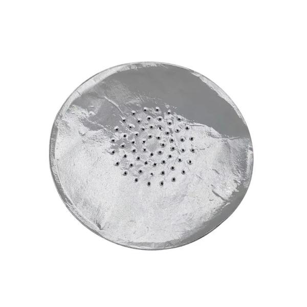 12cm 15mic Alumínio Folha Shisha Folha Narguilé Acessórios descartáveis Redondo Prepunchado