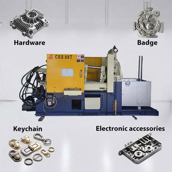 Hot Chamber Die Casting Machine For Sinkers And Fishing Lures