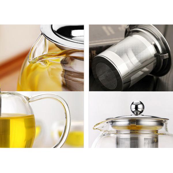 Чайник термостойкого стекла кофе Pyrex, чайник боросиликатного стекла