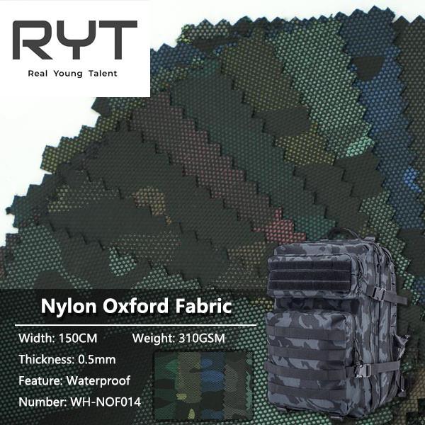 Camuflagem de revestimento que imprime bens impermeáveis Oxford da tela de nylon de 100%