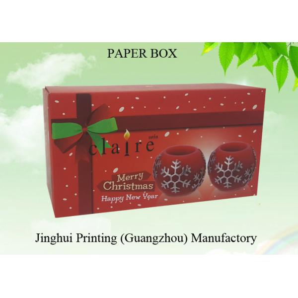 Custom Christmas Gift Box Colorful Auto Lock Paperboard Box Printed E Flute Cardboard Packaging Paper Corrugated Box