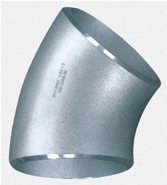Short Radius Stainless Steel T SS Butt Welding Elbow
