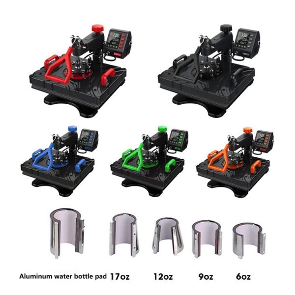 8 In 1 5 In 1 12 In 1 Heat Press Combo Machine Sublimation Printer T Shirt Heat Press