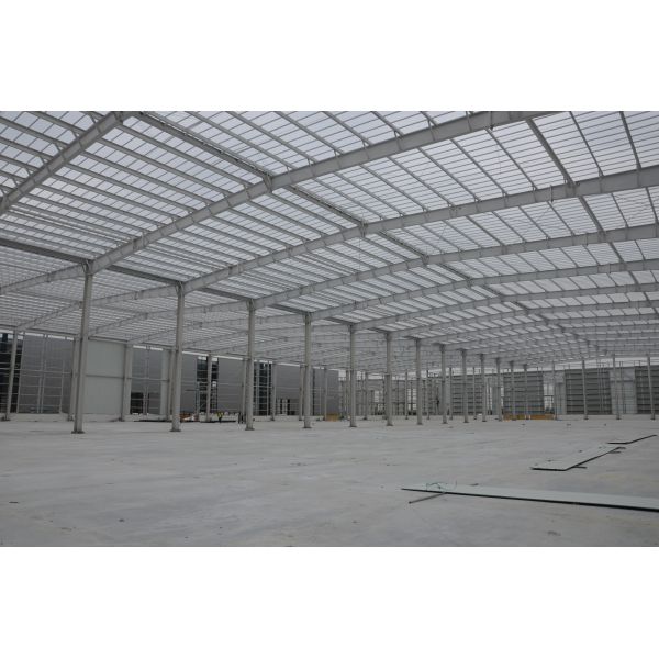 Reasonable Price Custom Prefab Steel Warehouse / Storage House for Industrial Use