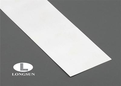Copper Zinc Alloy Flat Metal Strips , Silver Plated Copper Contacts ROHS