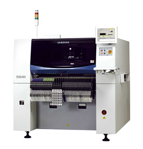 Máquina 42000CPH del lugar de la selección de Samsung SM411 SMT original y usada