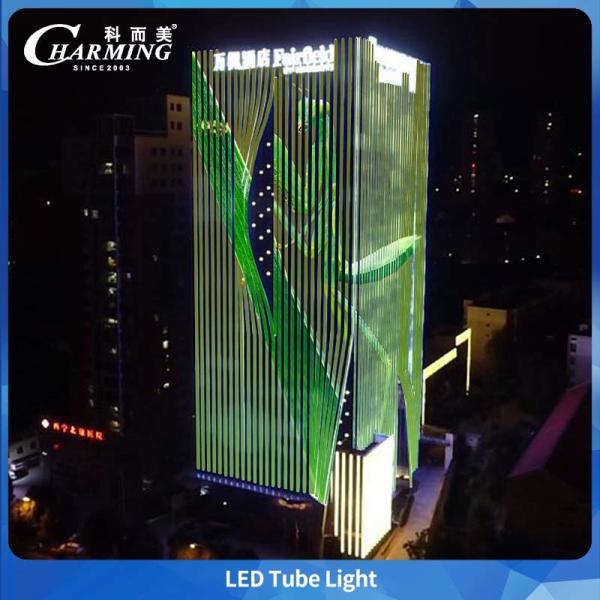 RGB plus de 50000Heures de durée de vie de façade lumineuse à LED pour la décoration extérieure de contours d'hôtel
