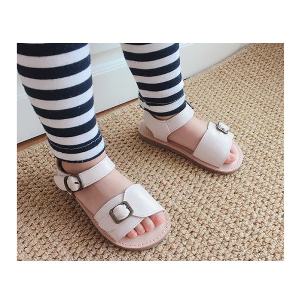 Breathable Open Toe Sokidy Soft Kids Shoes