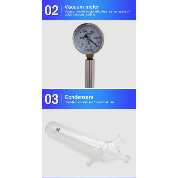 CE Certification 50L Rotary Evaporator High Borosilicate Glass 50 Liter Rotovap