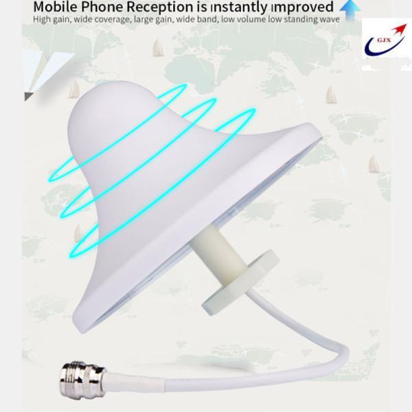 Indoor 2.4g signal amplifier N Male Female White ABS Omni Wifi Ceiling Mount Wifi Antenna