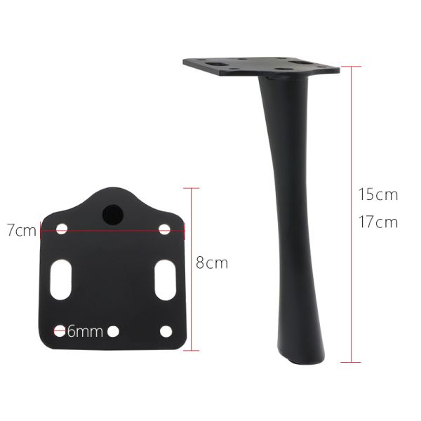 New Sofa Metal Legs Metal Furniture Accessories Anti-corrosion Furniture Leg Bed Cabinet Gold Sofa Parts