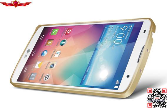 Hot Selling Hippocampal Buckle Metal Bumper For LG G PRO2 Multi Colors  Gift Box Included