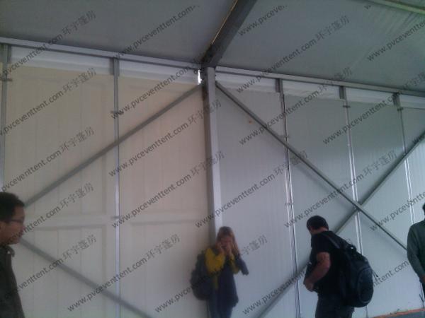 ABS Sidewalls PVC Event Tent 9 x 9m , PVC Roof Cover Outdoor Tent Cover Waterproof
