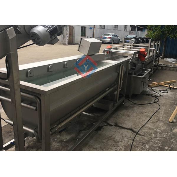 Acero inoxidable del equipo 304 vegetales comerciales a estrenar de la lavadora