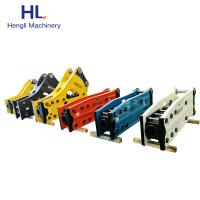 Martelo hidráulico do disjuntor do Oem HL175 para o carregador do boi do patim