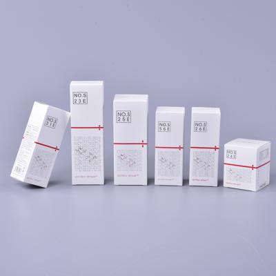 White Folding Cardboard Gift Boxes Cosmetics / Electronic Product Box