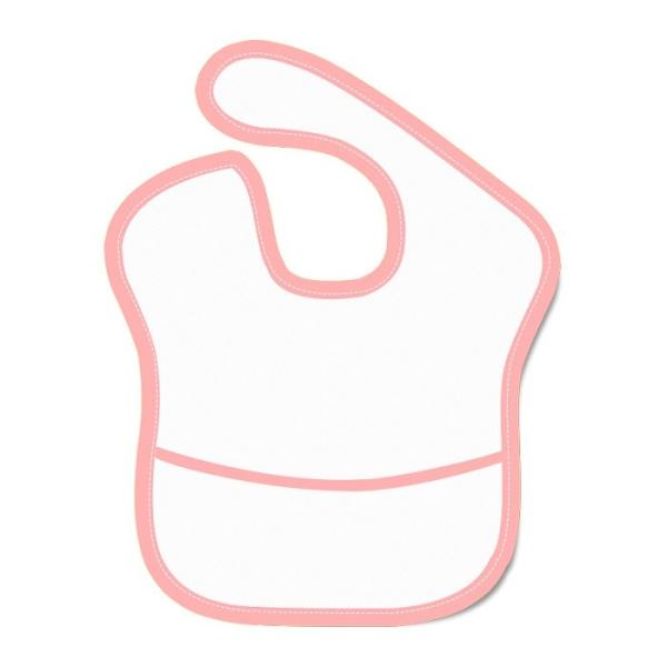 Personalized Blank Polyester Sublimation Bibs For Babies